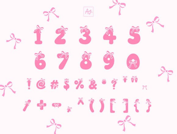 Coquette Bow Font - Preview 2