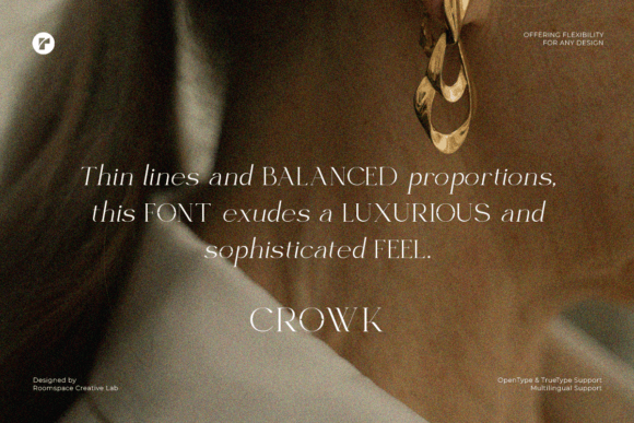 Crowk Font - Preview 1