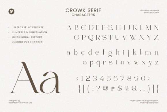 Crowk Font - Preview 5