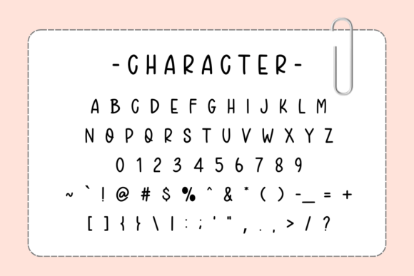 Date Dinning Font - Preview 2