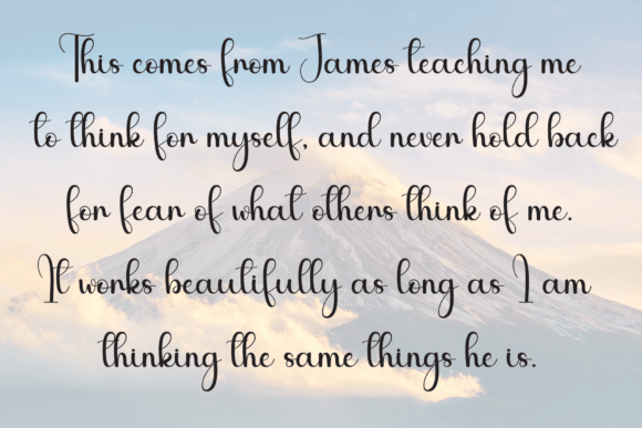 Dusting Font - Preview 5