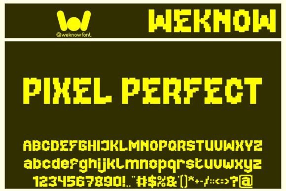 Equalizer Font - Preview 1