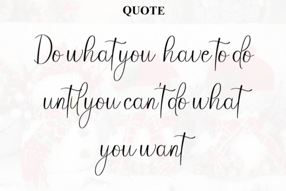 Everythink Signature Font PNG with transparent background - Preview 4