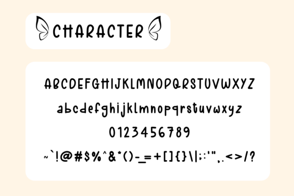 Festive Hearts Font - Preview 2