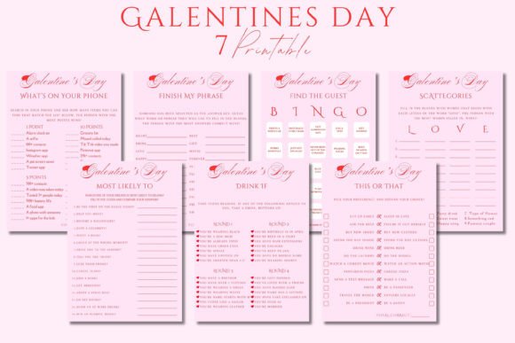 Galentine's Day Games Bundle