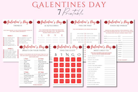 Galentine's Day Games Bundle3