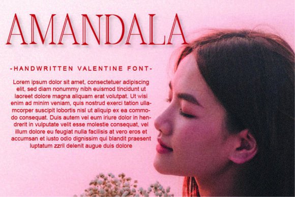 Girls Kisses Font - Preview 1