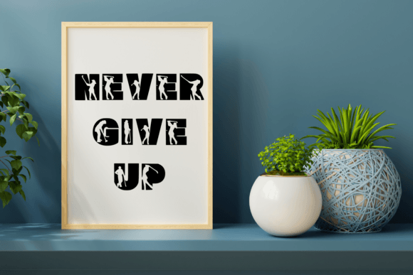 Golf Font - Preview 3