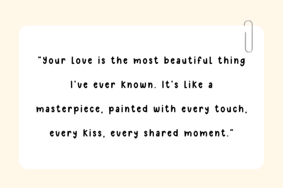 Heartfelt Romance Font PNG with transparent background - Preview 1