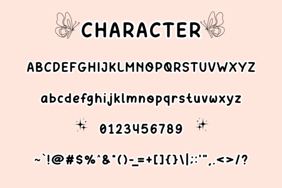 Hearts Blissful Font - Preview 2
