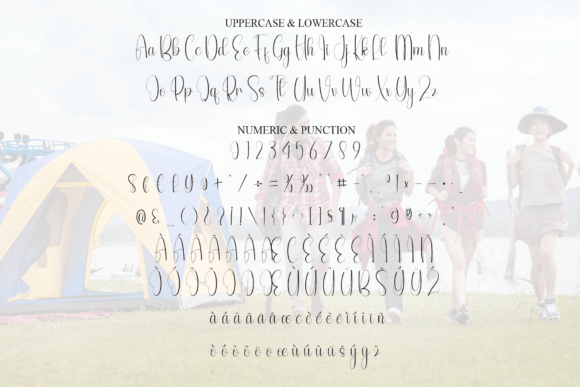 Holiday Font - Preview 6