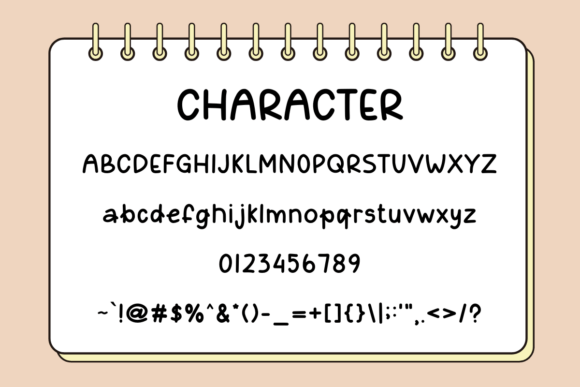 Home Hugging Font PNG with transparent background - Preview 2