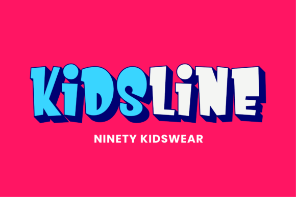 Little Champs Font font preview - 3