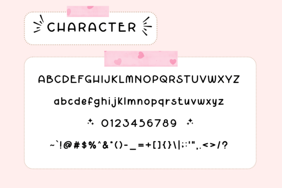 Love Buzz Font PNG with transparent background - Preview 2