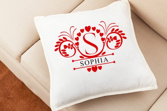 Melina Monogram Font font preview - 5
