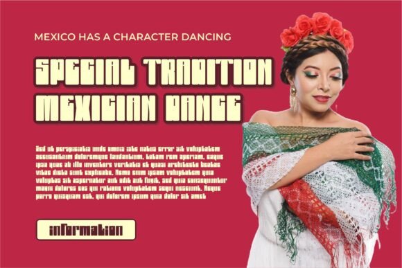 Mexico Solano Font PNG with transparent background - Preview 2