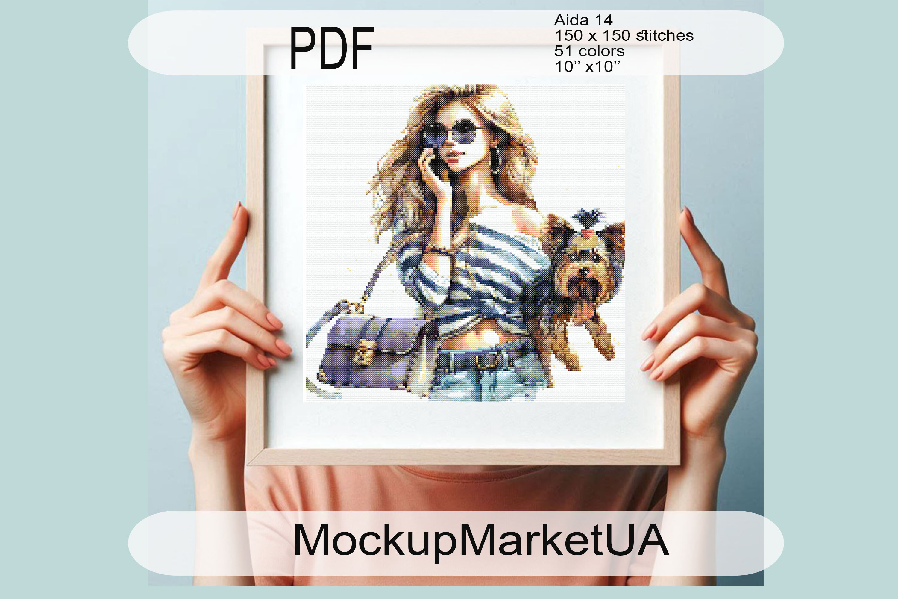 Modern Woman Cross Stitch Patterns PDF