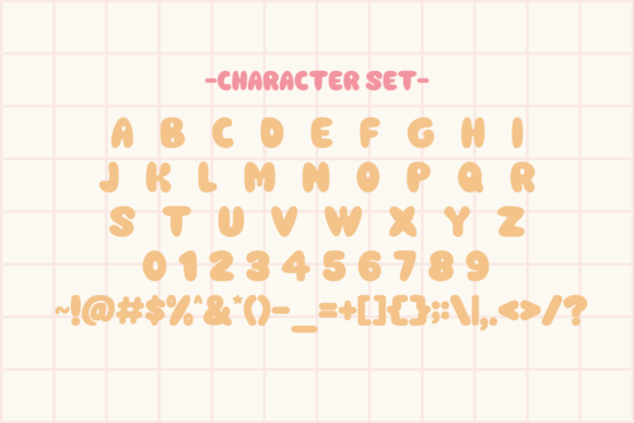 Picky Girls Font PNG with transparent background - Preview 1