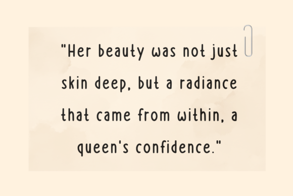 Queens Romance Font PNG with transparent background - Preview 1