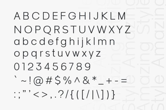 Raela Font PNG with transparent background - Preview 5