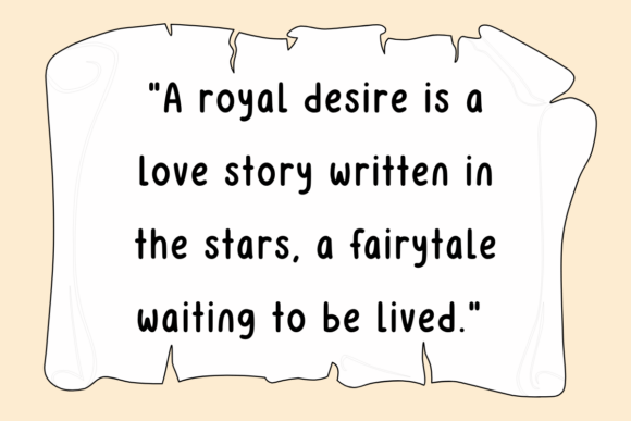 Royal Desire Font PNG with transparent background - Preview 1