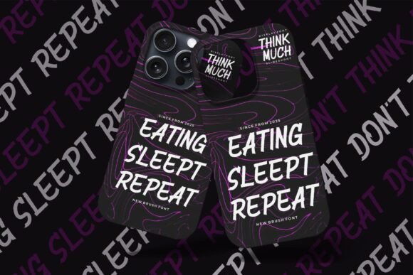 Singen Crash Font PNG with transparent background - Preview 1