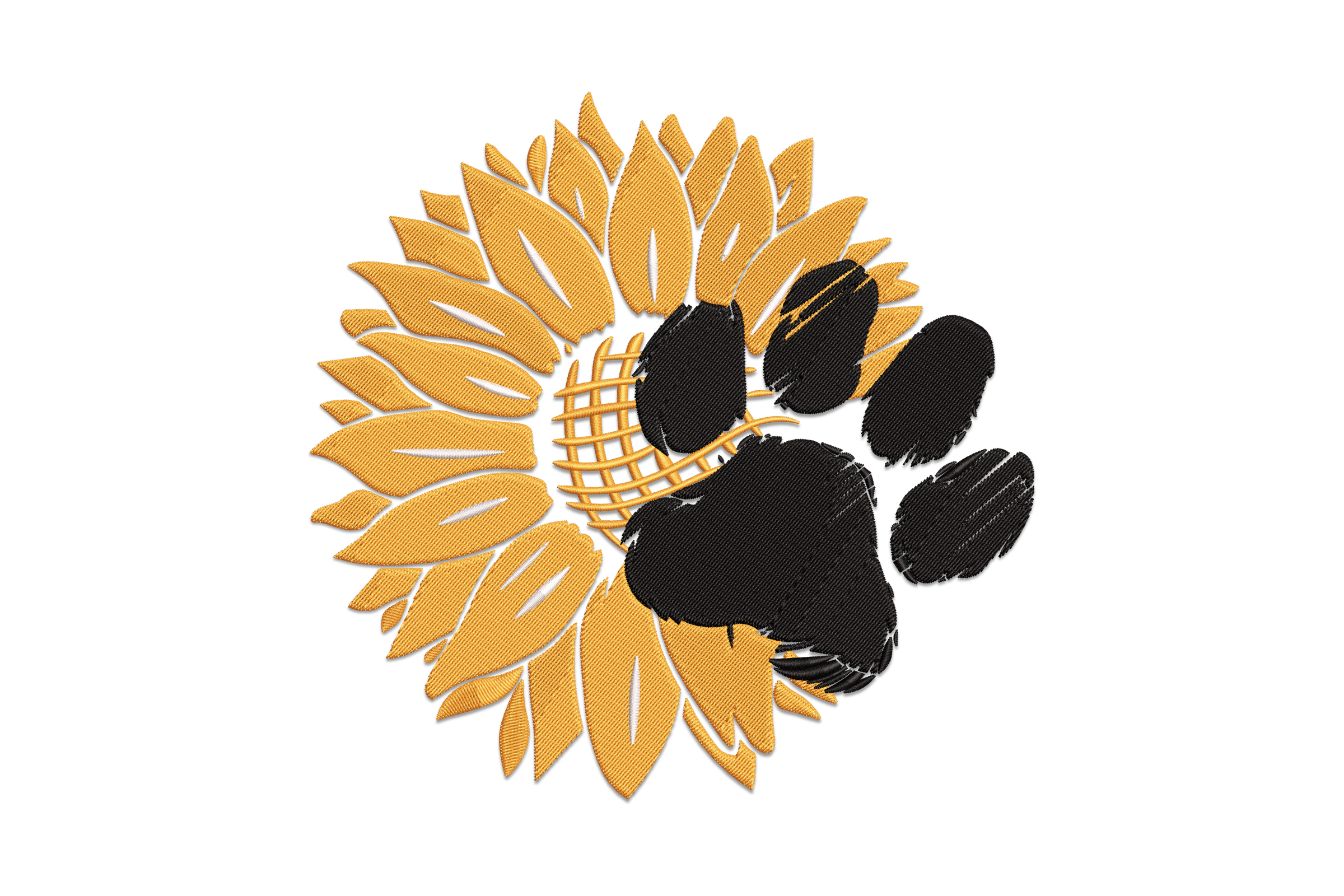 Sunflower Dog Paw