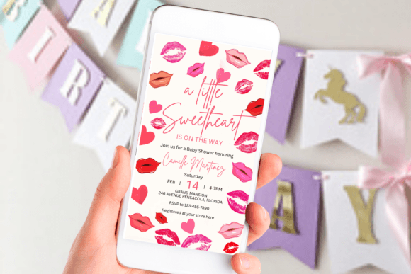 Sweetheart Baby Shower Invitation