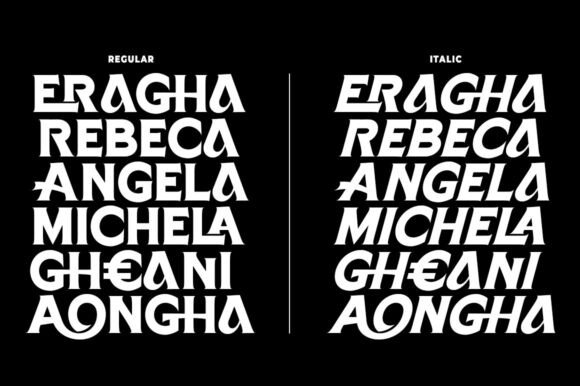 Agheria Duo Font - Preview 3
