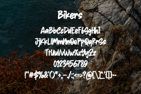 Bikers Font - Preview 1