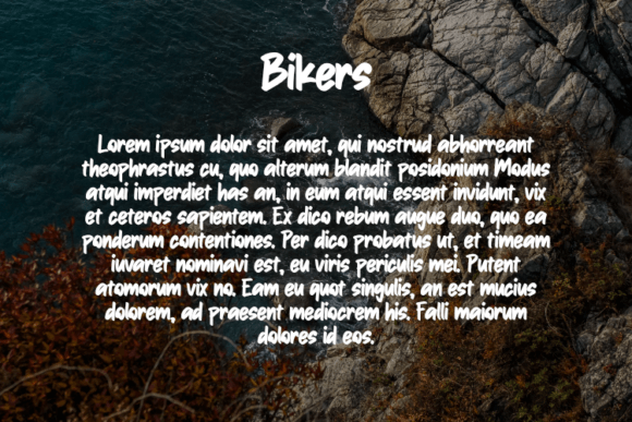 Bikers Font - Preview 2