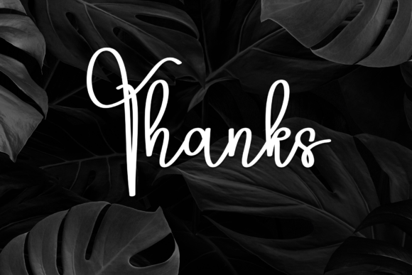 Black Font - Preview 6