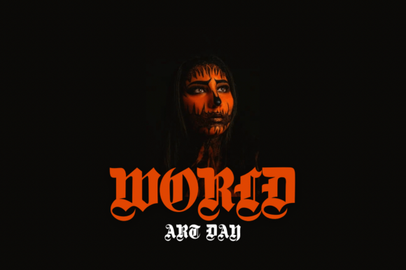 Black Old English Font - Preview 3