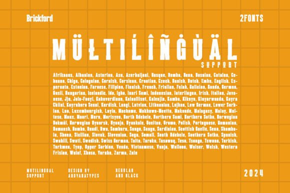 Brickford Font - Preview 6