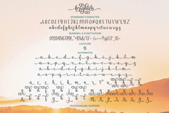 Brighten Font - Preview 6