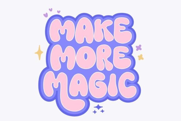 Bubble Mood Font - Preview 1