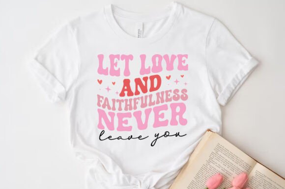 Christian Valentines Love SVG Design