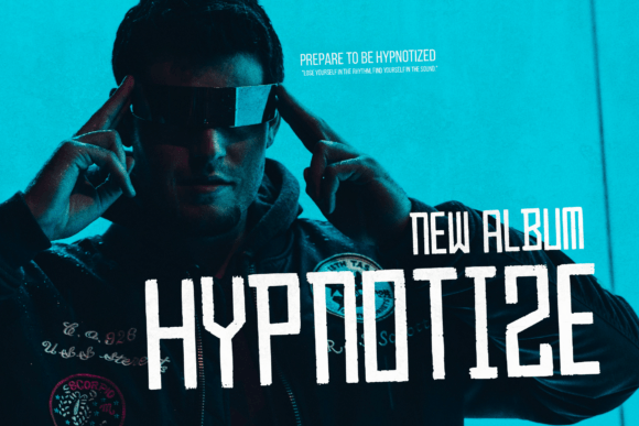 Distress Marker Font - Preview 1