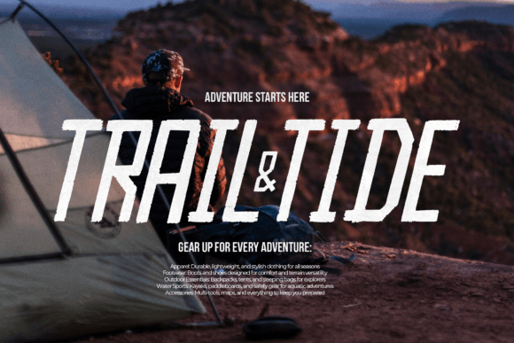 Distress Marker Font - Preview 4
