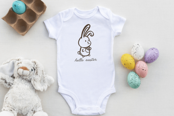 Doodle Easter Font PNG with transparent background - Preview 6