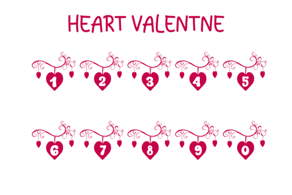 Heart Valentine Font - Preview 3