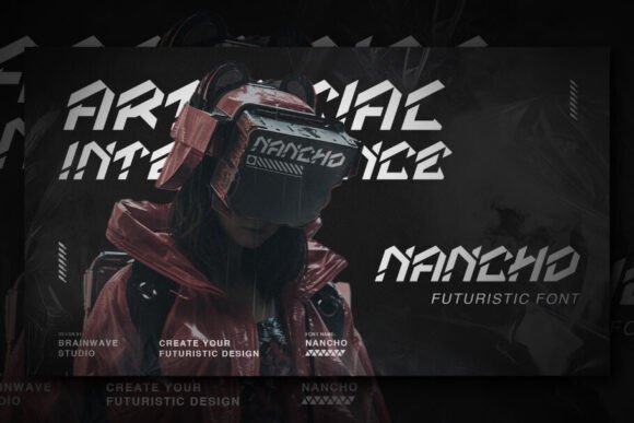 Nancho Font PNG with transparent background - Preview 2