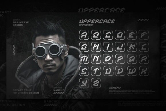 Nancho Font PNG with transparent background - Preview 3