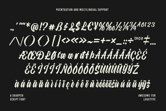 Richline Font PNG with transparent background - Preview 2
