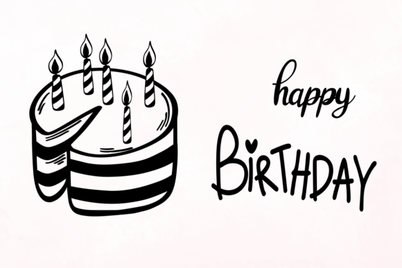 Birthday Doodle Font - Preview 5