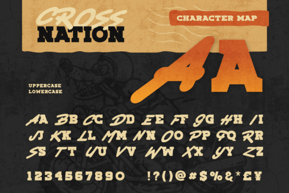 Crossnation Font - Preview 1