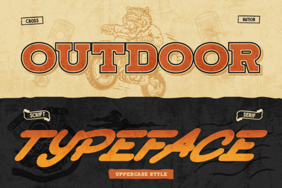 Crossnation Font - Preview 5