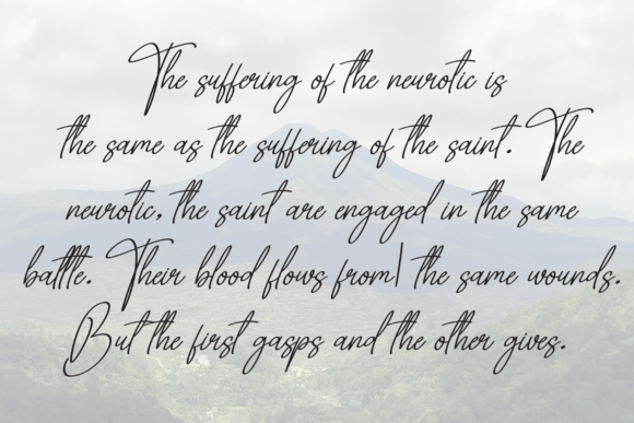 Enthralling Font - Preview 5