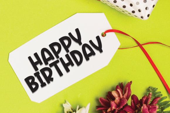 Happy Snowing Font - Preview 4