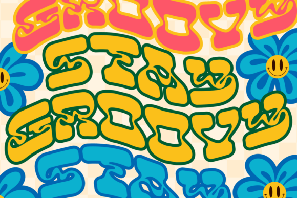 Neon Daze Font PNG with transparent background - Preview 1